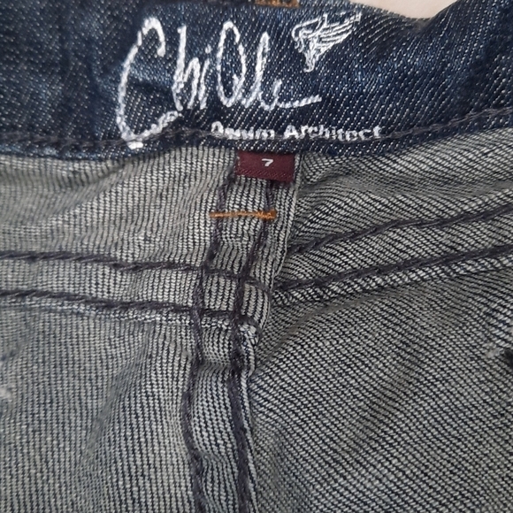 ChiQle Dark Wash Jeans - Picture 4 of 4